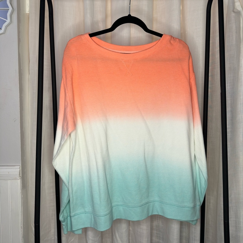 Oversized Long Sleeve Top